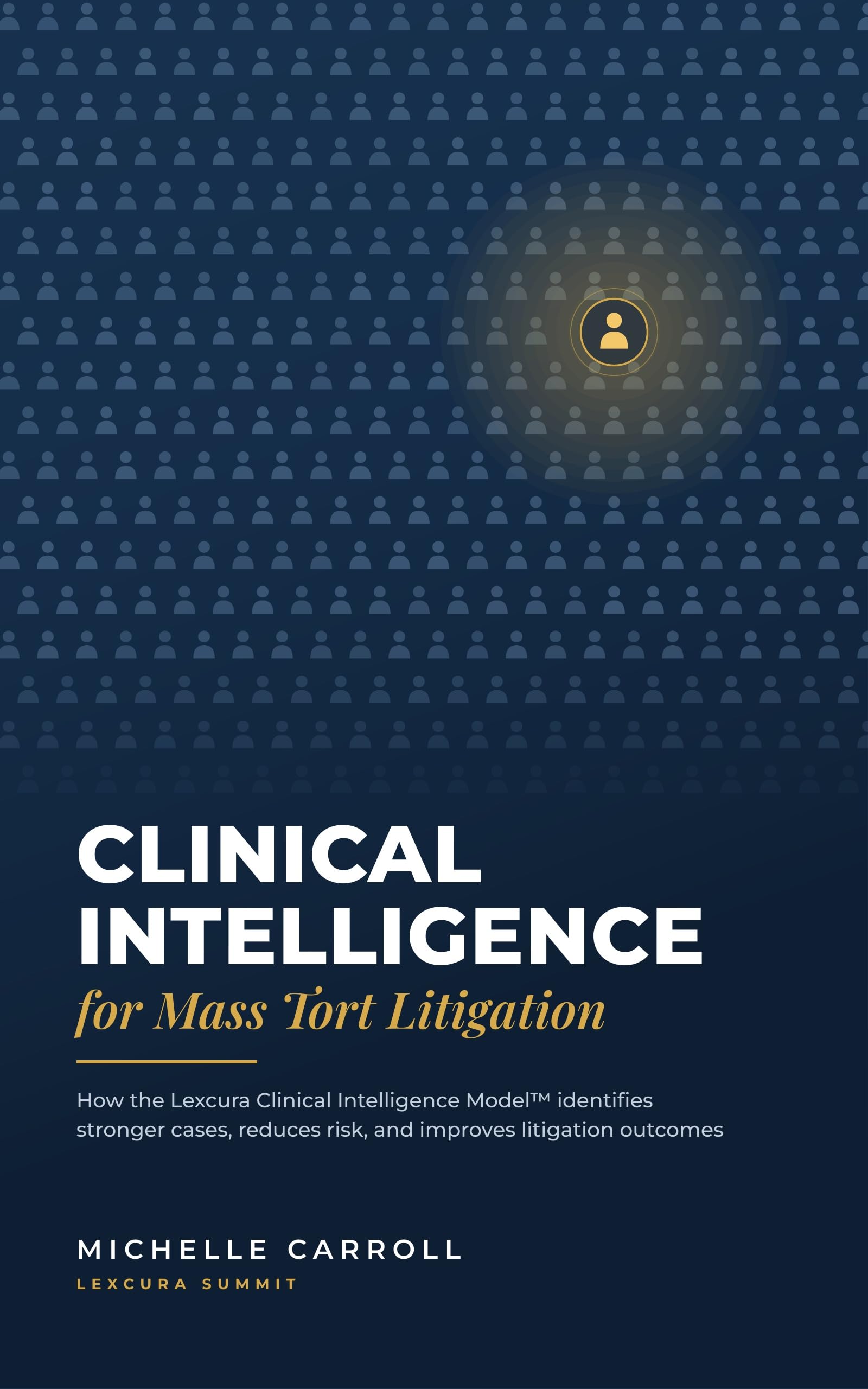 Clinical Intelligence for Mass Tort Litigation book cover